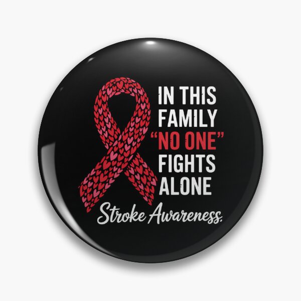 Item preview, Stroke Survivor Stroke Awareness Ribbon Family designed and sold by tearbytea.