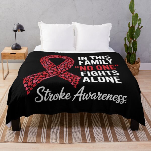 Item preview, Stroke Survivor Stroke Awareness Ribbon Family designed and sold by tearbytea.