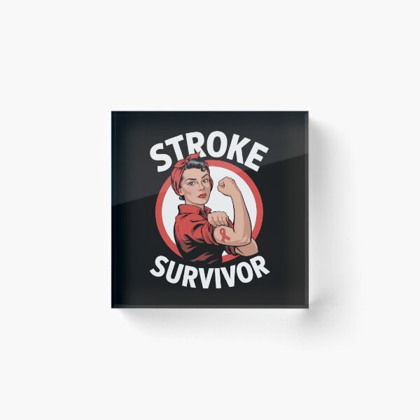 Item preview, Stroke Survivor Stroke Awareness Ribbon designed and sold by tearbytea.