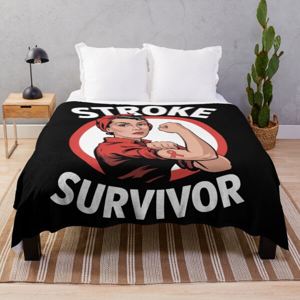 Item preview, Stroke Survivor Stroke Awareness Ribbon designed and sold by tearbytea.