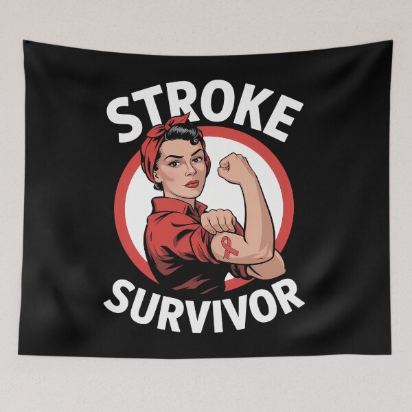 Item preview, Stroke Survivor Stroke Awareness Ribbon designed and sold by tearbytea.