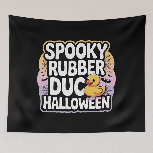 Item preview, Spooky Rubber Duck Halloween designed and sold by LaBanana-Art.