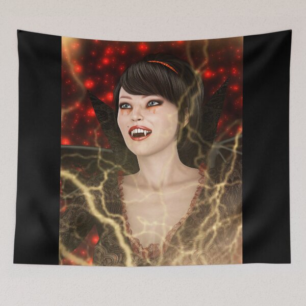Item preview, Beautiful Lady Vamp - Perfect Halloween Witch Style designed and sold by Vac1.