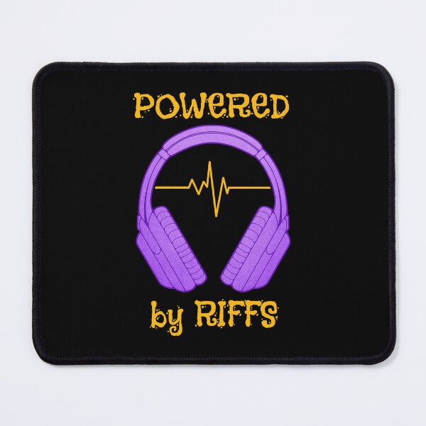 Item preview, Headphones | Powered By Riffs designed and sold by ObsidianDaz.
