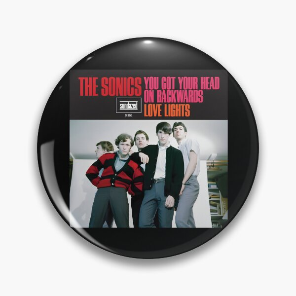 Item preview, The Sonics – Retro Garage Rock Band Vintage Portrait designed and sold by fintantalonet.