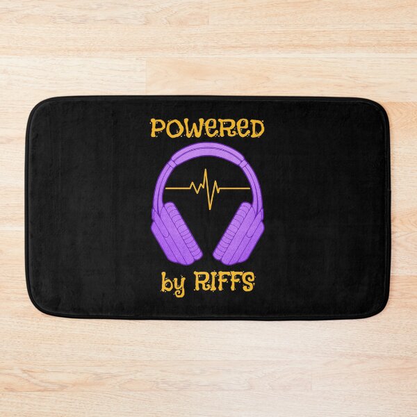 Item preview, Headphones | Powered By Riffs designed and sold by ObsidianDaz.