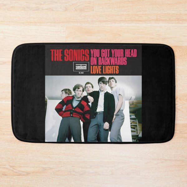 Item preview, The Sonics – Retro Garage Rock Band Vintage Portrait designed and sold by fintantalonet.