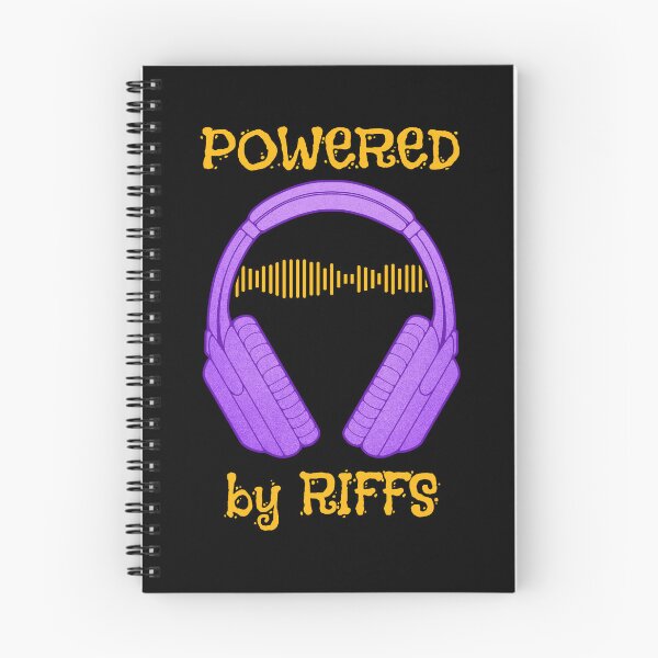 Item preview, Headphones | Powered By Riffs designed and sold by ObsidianDaz.