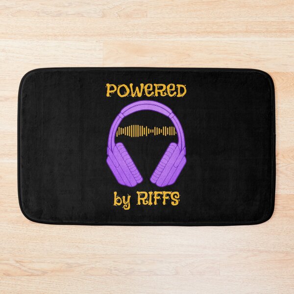 Item preview, Headphones | Powered By Riffs designed and sold by ObsidianDaz.