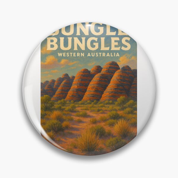 Item preview, Bungle Bungles Western Australia Dome Formations at Sunset designed and sold by Places On Earth.