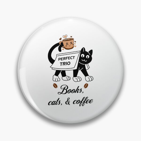 Item preview, Cats Coffee Books designed and sold by CalroStudiio.