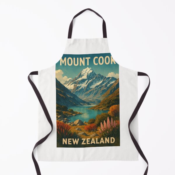 Item preview, Mount Cook New Zealand Southern Alps Landscape designed and sold by Places On Earth.