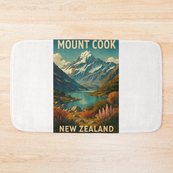 Artikelvorschau, Mount Cook Neuseeland Südalpen Landschaft entworfen und verkauft von Places On Earth.