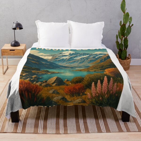 Item preview, Mount Cook New Zealand Southern Alps Landscape designed and sold by Places On Earth.