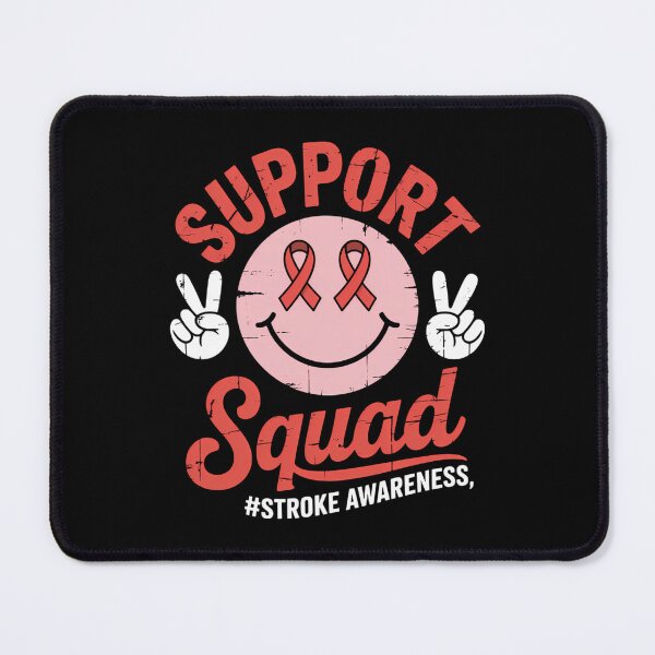 Item preview, Support Squad Stroke Awareness Ribbon designed and sold by tearbytea.