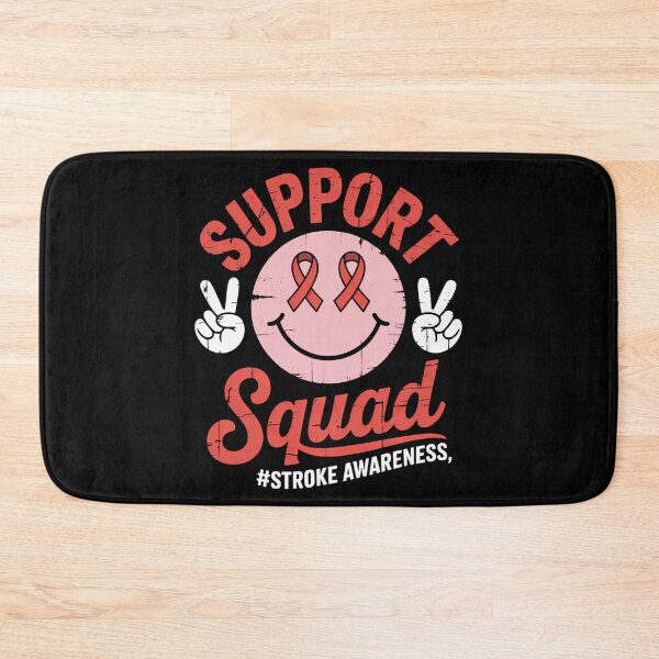 Item preview, Support Squad Stroke Awareness Ribbon designed and sold by tearbytea.
