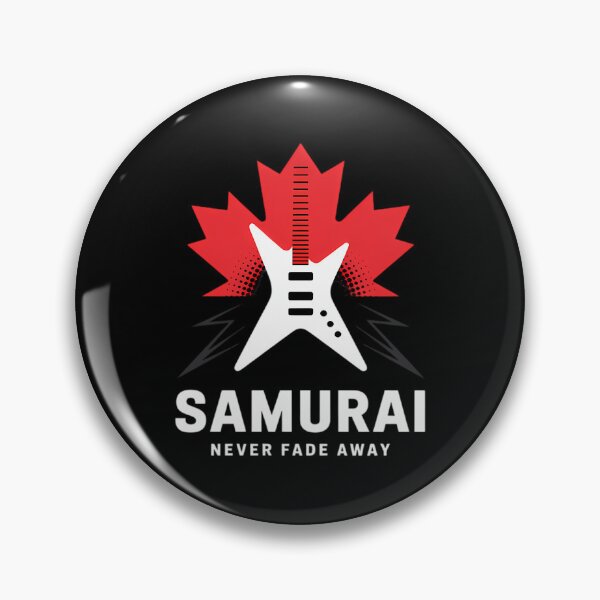Artikelvorschau,  Samurais Rockband Nerver Fade Away entworfen und verkauft von Melissaebb.