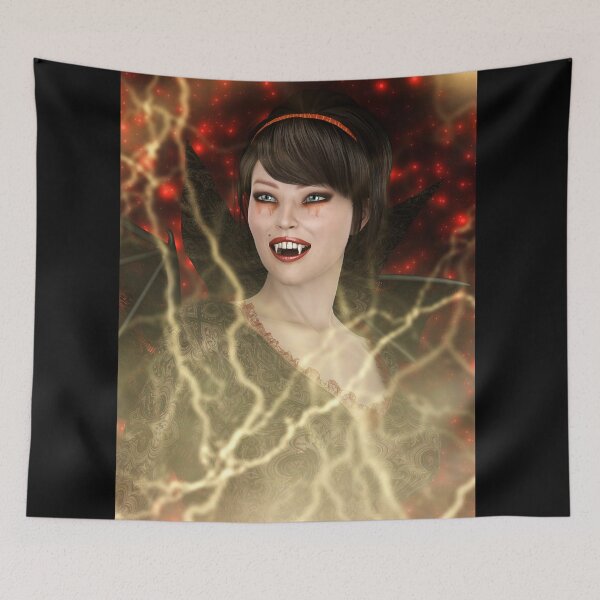 Item preview, Beautiful Lady Vamp - Perfect Halloween Witch Style designed and sold by Vac1.