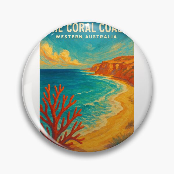 Item preview, Coral Coast Western Australia Ningaloo Reef View designed and sold by Places On Earth.
