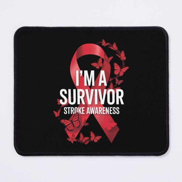 Item preview, Survivor Stroke Awareness Ribbon designed and sold by tearbytea.