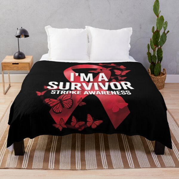 Item preview, Survivor Stroke Awareness Ribbon designed and sold by tearbytea.
