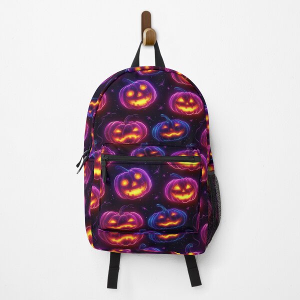 Item preview, Neon Glowing Jack-O'-Lanterns designed and sold by Andy Gambino Art.