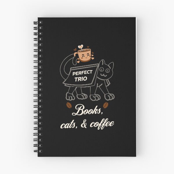 Item preview, Cats Coffee Books designed and sold by CalroStudiio.