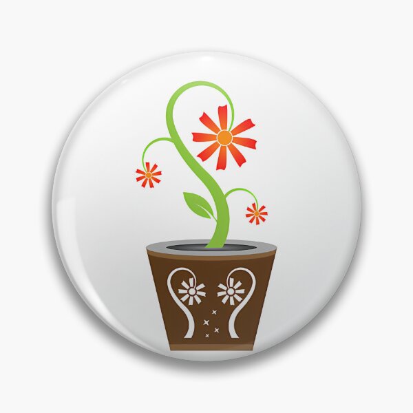 Artikelvorschau, Blume mit Kübel entworfen und verkauft von SylviChartier.