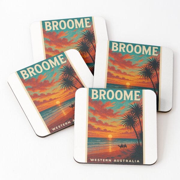 Item preview, Broome Western Australia Camel Ride at Sunset designed and sold by Places On Earth.
