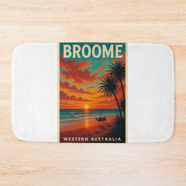 Item preview, Broome Western Australia Camel Ride at Sunset designed and sold by Places On Earth.