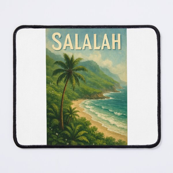 Item preview, Salalah Oman Coastal Palms and Arabian Sea designed and sold by Places On Earth.