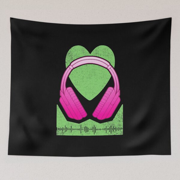 Item preview, Music Lover Headphones designed and sold by ObsidianDaz.