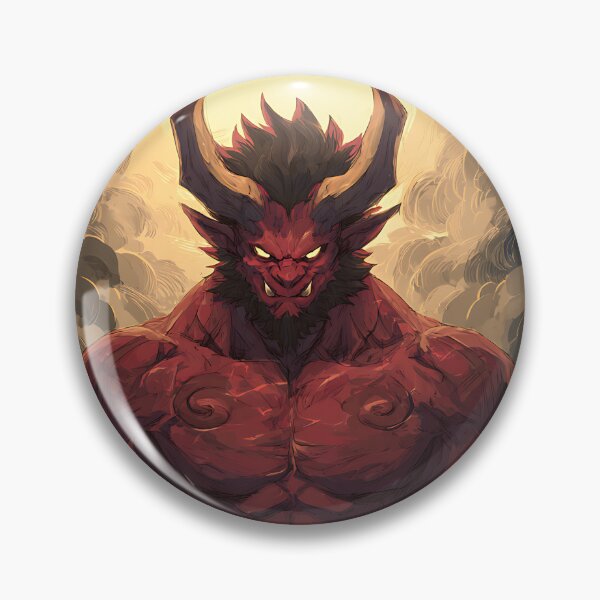 Item preview, El feroz oni rojo designed and sold by bapupa.