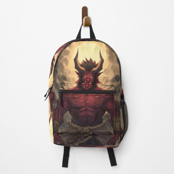 Item preview, The Fierce Red Oni designed and sold by bapupa.