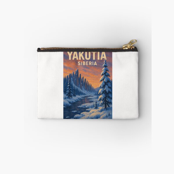 Item preview,  Lena Pillars Winter Sunset – Yakutia, Siberia designed and sold by Places On Earth.