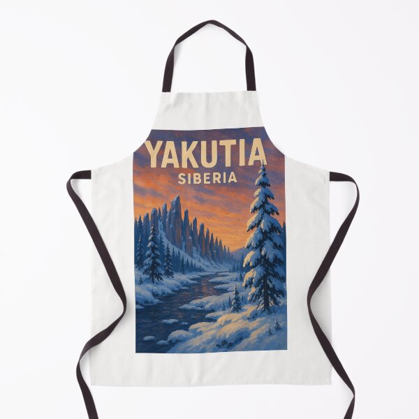 Item preview, Lena Pillars Winter Sunset – Yakutia, Siberia designed and sold by Places On Earth.
