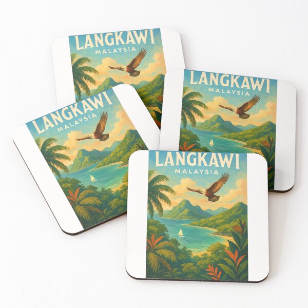 Item preview,  Langkawi Island Bay with Brahminy Kite – Malaysia designed and sold by Places On Earth.
