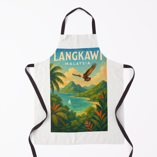 Item preview, Langkawi Island Bay with Brahminy Kite – Malaysia designed and sold by Places On Earth.