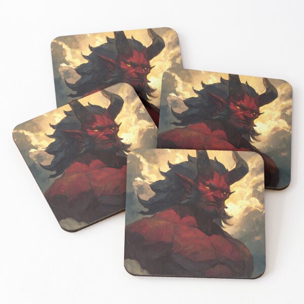Item preview, The Red Oni of Vengeance designed and sold by bapupa.