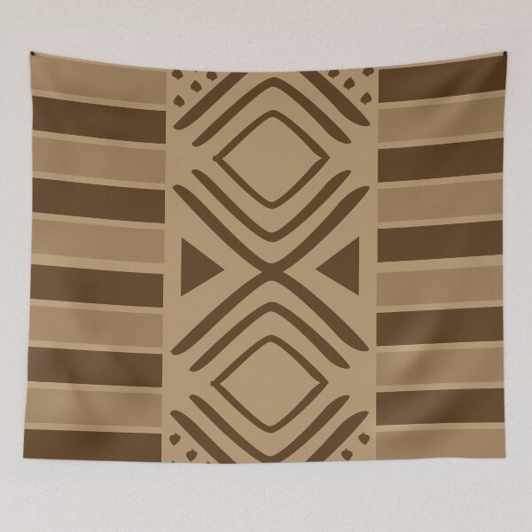 Item preview, Bogolan traditional African fabric designed and sold by Wolagno.