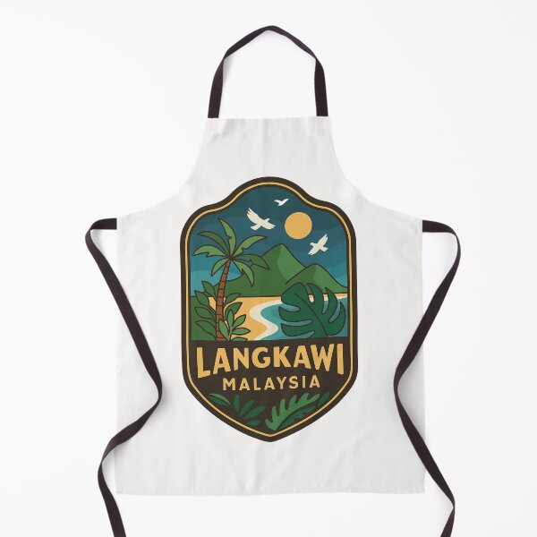 Item preview, Langkawi Scenic Crest with Tropics and Birds – Malaysia designed and sold by Places On Earth.