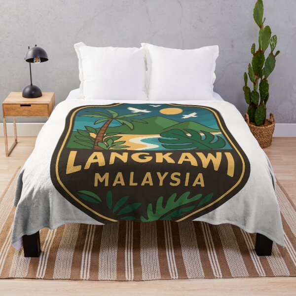 Item preview, Langkawi Scenic Crest with Tropics and Birds – Malaysia designed and sold by Places On Earth.