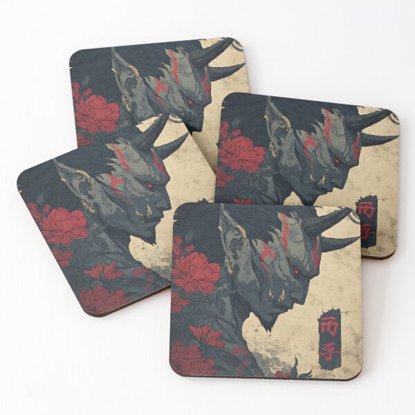 Item preview, The Mysterious Shadow Oni designed and sold by bapupa.