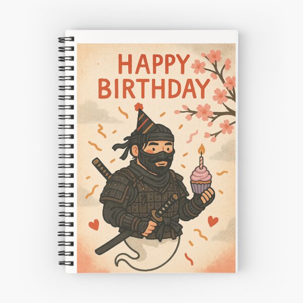 Item preview,  Ghost of Tsushima Birthday Ninja – Happy Birthday Cupcake Celebration designed and sold by Places On Earth.