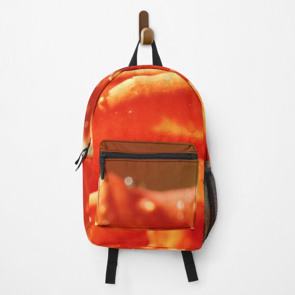 Item preview, Sunkissed Orange Rose - Fiery Floral Macro with Morning Dewdrops designed and sold by Luminari Creations.