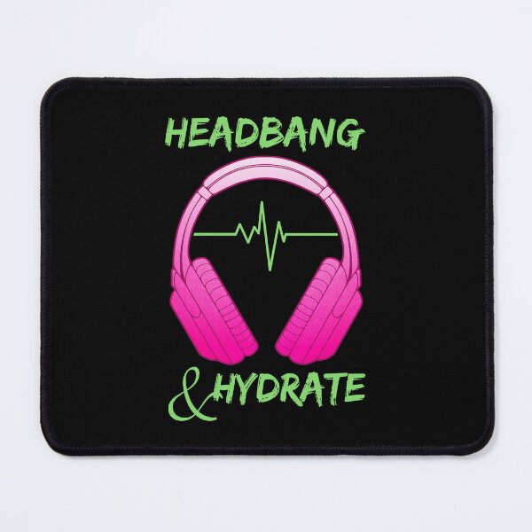 Item preview, Headphones | Headbang And Hydrate designed and sold by ObsidianDaz.