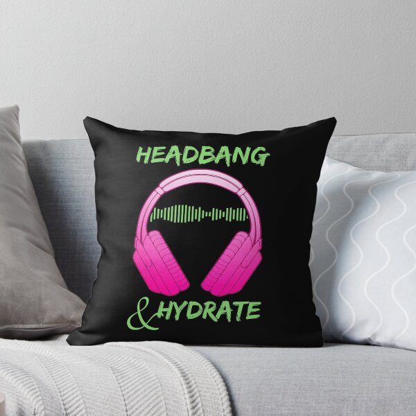 Item preview, Headphones | Headbang And Hydrate designed and sold by ObsidianDaz.