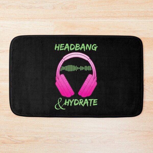 Item preview, Headphones | Headbang And Hydrate designed and sold by ObsidianDaz.