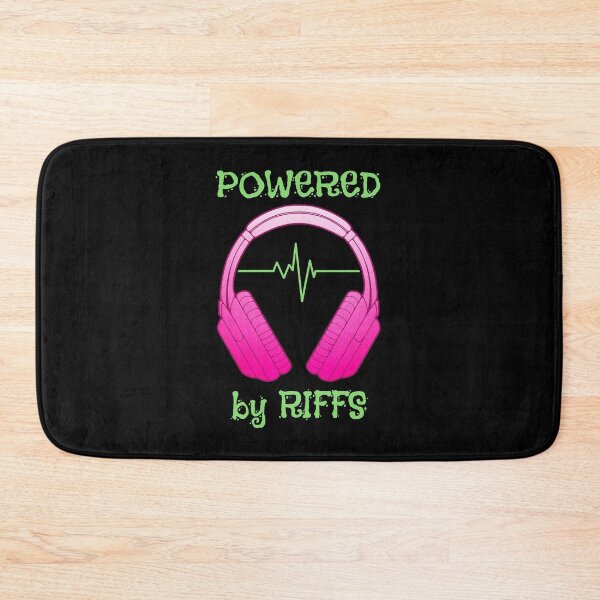 Item preview, Headphones | Powered By Riffs designed and sold by ObsidianDaz.