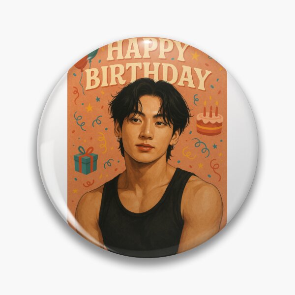 Item preview,  Jungkook Birthday Tribute – BTS Fan Celebration designed and sold by Places On Earth.